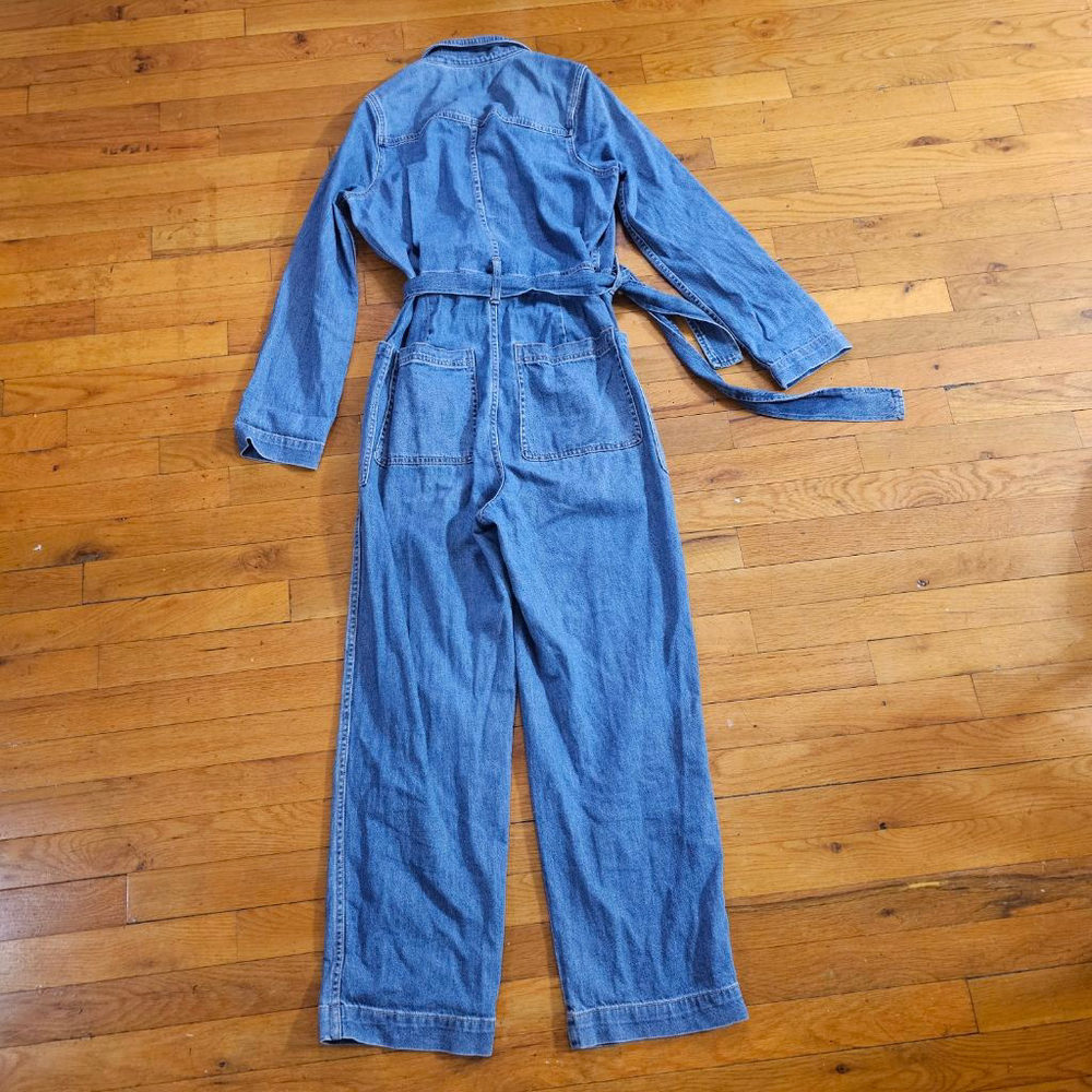 Madewell Denim Jumpsuit Women's Small Blue - Picture 8 of 9